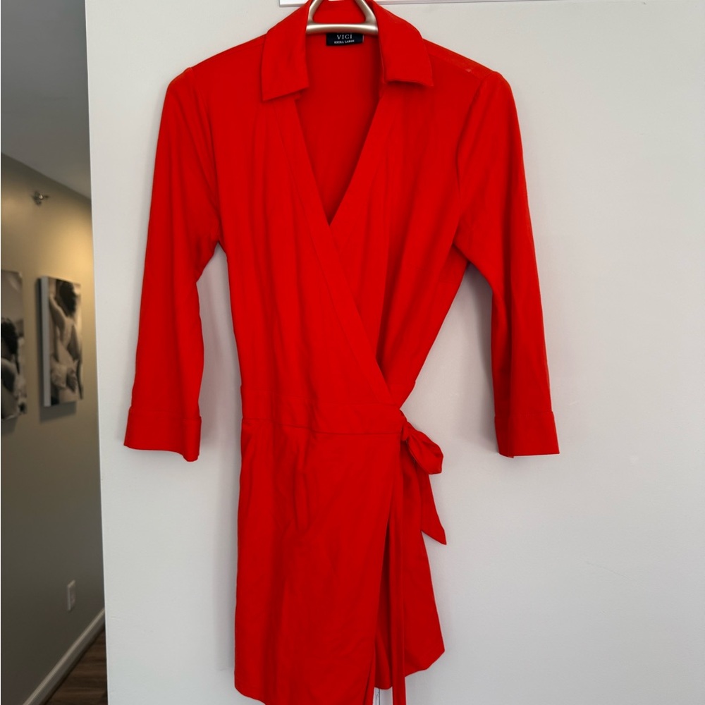VICI Vibrant Red Blazer